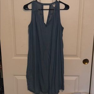 Chambray dress size medium